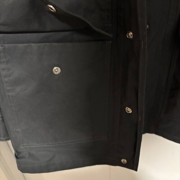 RARE USA Filson Charcoal Grey Waterproof Field /Hunting/ Cruiser Jacket -Medium - Picture 12 of 13